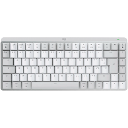 LOGITECH MX Mechanical Mini for Mac Minimalist Wireless Illuminated Keyboard  - PALE GREY - US INTL - 2.4GHZ/BT - EMEA - TACTILE 