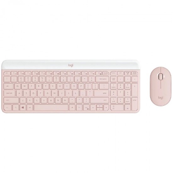 LOGITECH MK470 Slim Combo   - ROSE - US INTL - 2.4GHZ - INTNL-973 