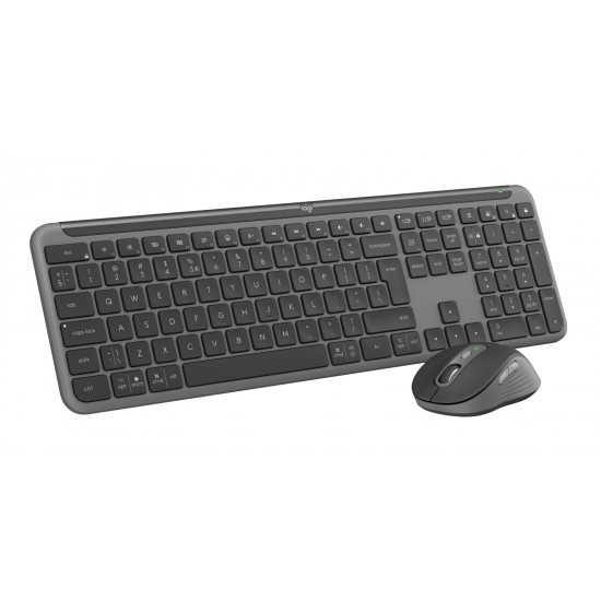 LOGITECH Signature Slim Combo MK950 for Business - GRAPHITE - US INTL - 2.4GHZ/BT - INTNL-973 