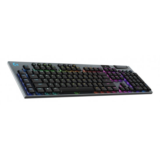 LOGITECH G915 X LIGHTSPEED Wireless Gaming Keyboard - BLACK - US INTL - 2.4GHZ/BT  - EMEA28i-935 - CLICKY 