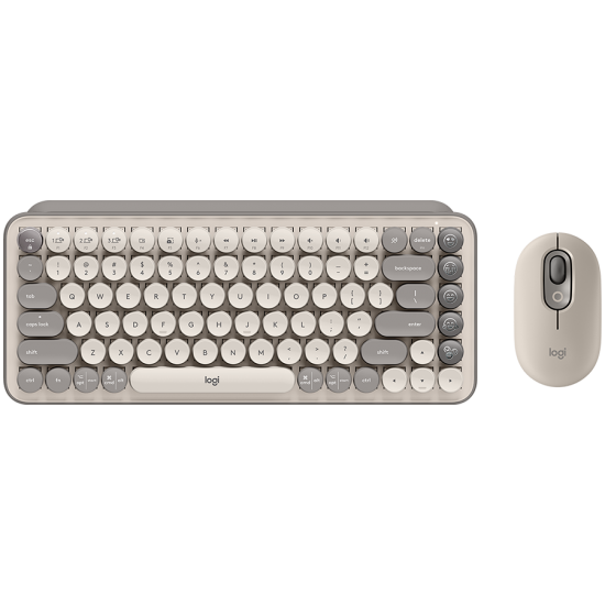 LOGITECH POP ICON COMBO - GRAPHITE - US INTL - BT  - INTNL-973 