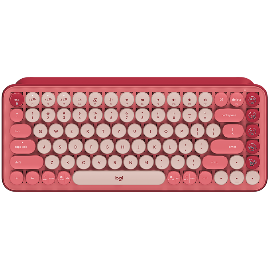 LOGITECH POP ICON COMBO - ROSE - US INTL - BT  - INTNL-973 