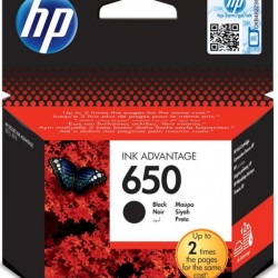 Cartus Cerneala Original HP Black, nr.650, pentru DJ 1015|1515|2515|2545|2645|3515|3545|4515, , (timbru verde 0.15 lei), 