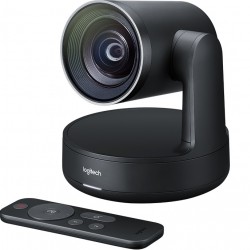 CAMERA  web LOGITECH Rally Camera, 4K UHD rez 3840 x 2160, USB 3.0, negru, 