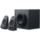 BOXE LOGITECH 2.1, RMS: 200W (2 x 35W, 1 x 130W), THX certfied, black, 