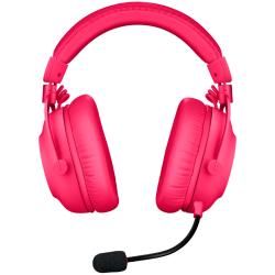 LOGITECH G PRO X2 LIGHTSPEED Wireless Gaming Headset - Blue Mic - MAGENTA 