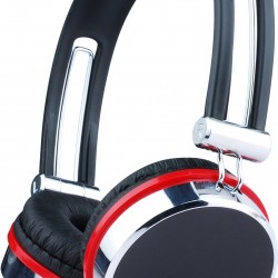 CASTI Gembird, cu fir, standard, utilizare multimedia, microfon pe fir, conectare prin Jack 3.5 mm x 2, negru / argintiu, 