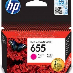 Cartus Cerneala Original HP Magenta, nr.655, pentru DJ3525|4615|4625|5525|6525, , (timbru verde 0.15 lei), 