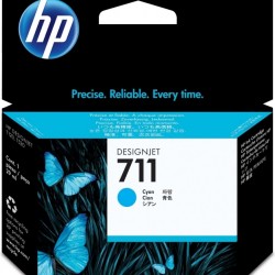Cartus Cerneala Original HP Cyan, nr.711, pentru DesignJet T120|T520, , (timbru verde 0.15 lei), 