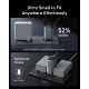 Alimentator retea Anker, Prime GaN, 100W, power delivery, power IQ, 2 x USB-C, 1 x USB-A, gri, Alimentator retea Anker, Prime GaN, 100W, power delivery, power IQ, 2 x USB-C, 1 x USB-A, gri,