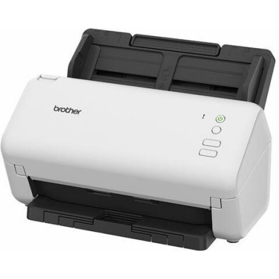 Scanner Desktop  BROTHER ADS-4100, A4, Viteza de scanare duplex: 35ppm/70ipm, Optiuni: , Conectivitate:USB, Scanare ambele fete:Da, ADF:60coli(timbru verde 4 lei)   