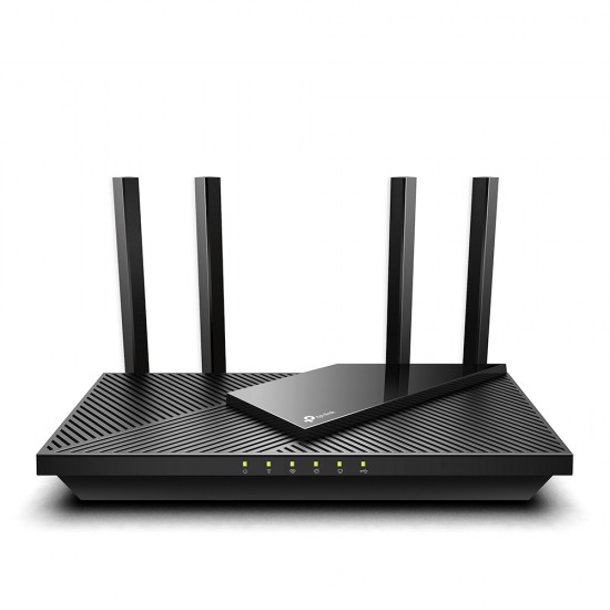 ROUTER TP-LINK wireless AX3000, 3000Mbps,1 x WAN Gigabit, 4 porturi Gigabit,1 x USB 3.1, 2.4 Ghz/5 Ghz dual band, 4 antene externe, WI-FI 6 ROUTER TP-LINK wireless AX3000, 3000Mbps,1 x WAN Gigabit, 4 porturi Gigabit,1 x USB 3.1, 2.4 Ghz/5 Ghz dual band, 4 antene externe, WI-FI 6