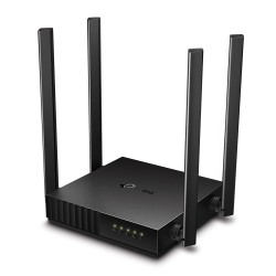ROUTER TP-LINK wireless 1200Mbps, 4 porturi 10/100Mbps, 4 antene externe, Dual Band AC1200 