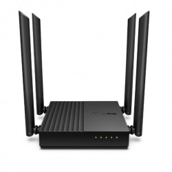 ROUTER TP-LINK wireless 1200Mbps, MU-MIMO, 4 porturi Gigabit, 4 antene externe, Dual Band AC1200 