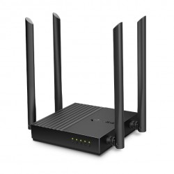 ROUTER TP-LINK wireless 1200Mbps, MU-MIMO, 4 porturi Gigabit, 4 antene externe, Dual Band AC1200 