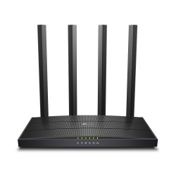 ROUTER TP-LINK wireless 1200Mbps, 4 porturi 10/100/1000Mbps,1 x WAN Gigabit, 4 antene externe, Dual Band AC1200 