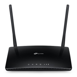 ROUTER TP-LINK wireless. 4G LTE (desktop),  750Mbps, 3 porturi 10/100Mbps + 1 WAN/LAN, AC750, Dual Band slot SIM 4G LTE 