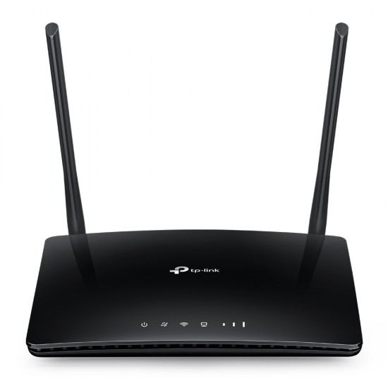 ROUTER TP-LINK wireless. 4G LTE (desktop),  750Mbps, 3 porturi 10/100Mbps + 1 WAN/LAN, AC750, Dual Band slot SIM 4G LTE 