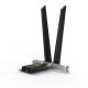 ADAPTOR RETEA TP-LINK, BE9300 Wi-Fi 7,  PCIe Adapter, 9300 Mbps, WI-FI 7 si Bluetooth 5.4, antena externa x 2, 