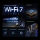 ADAPTOR RETEA TP-LINK, BE9300 Wi-Fi 7,  PCIe Adapter, 9300 Mbps, WI-FI 7 si Bluetooth 5.4, antena externa x 2, 