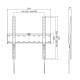 SUPORT de perete LOGILINK, pt 1 TV/monitor plat, diag. max 55 inch, fix, max 40 Kg, 