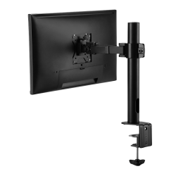 SUPORT de birou LOGILINK, pt 1 TV/monitor plat, diag. max 32 inch, rotatie, inclinare, verticala, max 9 Kg, negru, 
