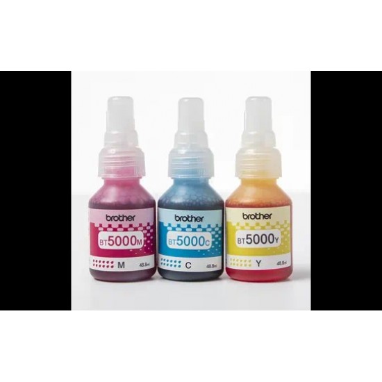 Combo-Pack Original Brother CMY,BT5000CLVAL, pentru DCP-T300|T310|T510|T500|T700|MFC-T910, 15K, incl.TV 1.2 RON, 