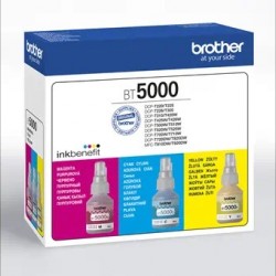 Combo-Pack Original Brother CMY,BT5000CLVAL, pentru DCP-T300|T310|T510|T500|T700|MFC-T910, 15K, incl.TV 1.2 RON, 