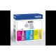 Combo-Pack Original Brother CMY,BT5000CLVAL, pentru DCP-T300|T310|T510|T500|T700|MFC-T910, 15K, incl.TV 1.2 RON, 