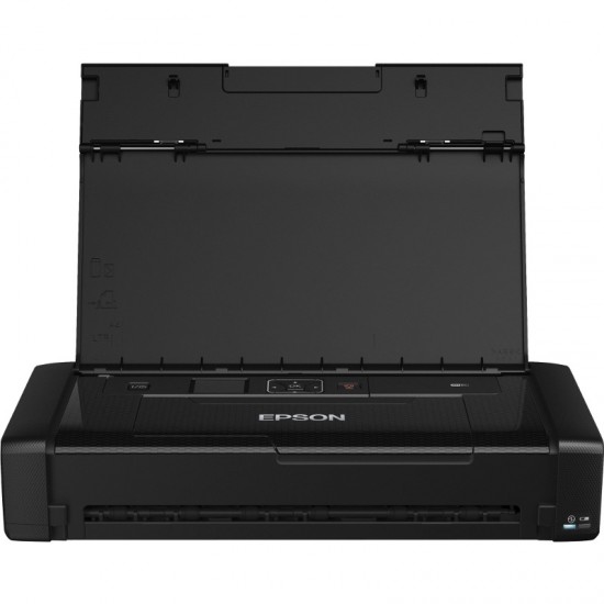 Imprimanta Inkjet Color Epson WF-100W, A4, Functii: Impr.,Viteza de Printare Monocrom:7 ppm, Viteza de printare color:4 ppm, Conectivitate:USB|WiFi, Duplex:nu, ADF:Nu, (timbru verde 4 lei) 