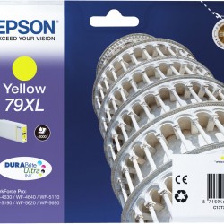 Cartus Cerneala Original Epson Yellow, T790440, pentru Workforce Pro WP-5110|51490|5620|5690,  , (timbru verde 0.15 lei), 