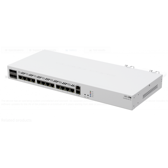 NET ROUTER 1000M 12PORT 4SFP+/CCR2116-12G-4S+ MIKROTIK, 