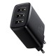 INCARCATOR retea Baseus Compact, Fast Charge 17W, 3 x USB 5V/2.1A, negru 