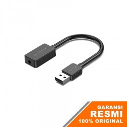 PLACA de SUNET Vention, extern, 2.1, interfata USB 2.0 (T) la 3.5mm Jack (M), cablu 0.15cm, negru, 