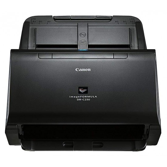 SCANNER CANON DRC230, A4, tip sheetfed, duplex, viteza de scanare: Alb-negru : 30 ppm/60ipm, Color: 30ppm/60ipm, rez. optica 600dpi, senzor CIS, alimentator 60 coli, 