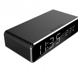 CEAS digital + ALIMENTATOR wireless GEMBIRD, display LCD ora/data/alarma/temperatura, black, CEAS digital + ALIMENTATOR wireless GEMBIRD, display LCD ora/data/alarma/temperatura, black,