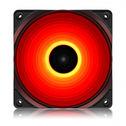 VENTILATOR DEEPCOOL PC RF120R LED, 120x120x25 mm, 4 red LED, Hydro Bearing, 