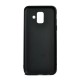 Husa Samsung A6 DUOS 2018 Spacer, negru, grosime 1 mm, material flexibil TPU, ColorFull Matt Ultra negru 