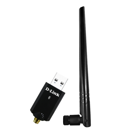 ADAPTOR RETEA D-LINK AC1300, extern wireless 2.4 GHz | 5 GHz, USB 3.0, port, antena externa 5 dBi x 1, 