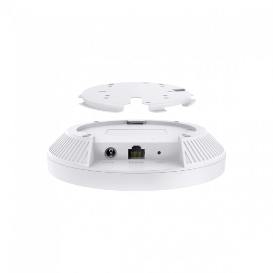 ACCESS POINT TP-LINK wireless Wi-Fi 7 Dual-Band BE3600 Mbps, cu 1× Port 2.5G, 4 antene interne, IEEE802.3at PoE, WiFi 7, montare pe tavan/perete 