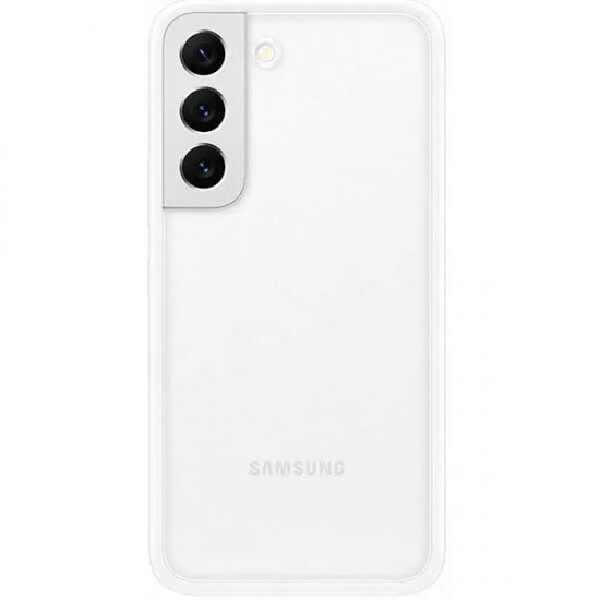 Galaxy S22; Frame Cover; White 