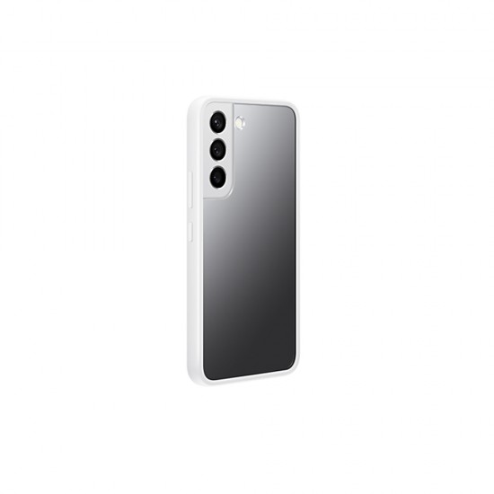 Galaxy S22; Frame Cover; White 