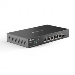 ROUTER TP-LINK wired Gigabit, 1 Gigabit 2.5G WAN, 1× Gigabit SFP WAN/LAN, 1 Gigabit 2.5G LAN + 4 Changeable Gigabit WAN/LAN Ports, 1× USB 2.0, tehnologie VPN 