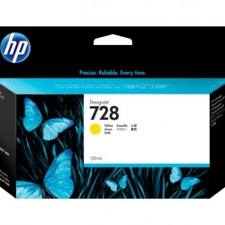 Cartus Cerneala Original HP Yellow, nr.728, pentru DesignJet T730|DesignJet T830, , (timbru verde 0.15 lei), 