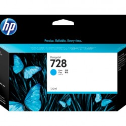 Cartus Cerneala Original HP Cyan, nr.728, pentru DesignJet T730|DesignJet T830, , (timbru verde 0.15 lei), 