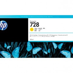 Cartus Cerneala Original HP Yellow, nr.728, pentru DesignJet T730|DesignJet T830, , (timbru verde 0.15 lei), 