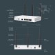 ACCESS POINT TP-LINK Festa, wireless AX3000 Mbps dual band, 1× USB 3.0 WAN, 6× Gigabit Ports din care 1 SFP,  
