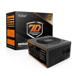 SURSA PCCOOLER 500W (real), fan 120mm PWM, 80 Plus Bronze, 2x PCI-E (6+2),  6x S-ATA 