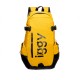 RUCSAC IGGY, 1 compartiment principal, 1 buzunar frontal, 4 buzunare laterale, nylon, 50x31x24.5cm, galben, 