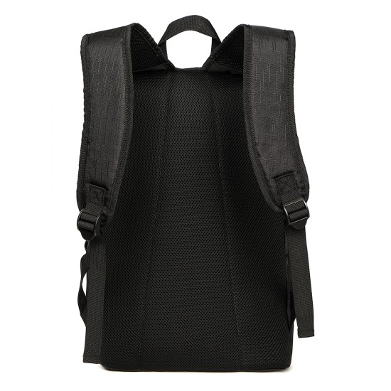 RUCSAC IGGY, 2 compartimente, 2 buzunare laterale, nylon, waterproof, 45x29x22.5cm, negru, 45506980 